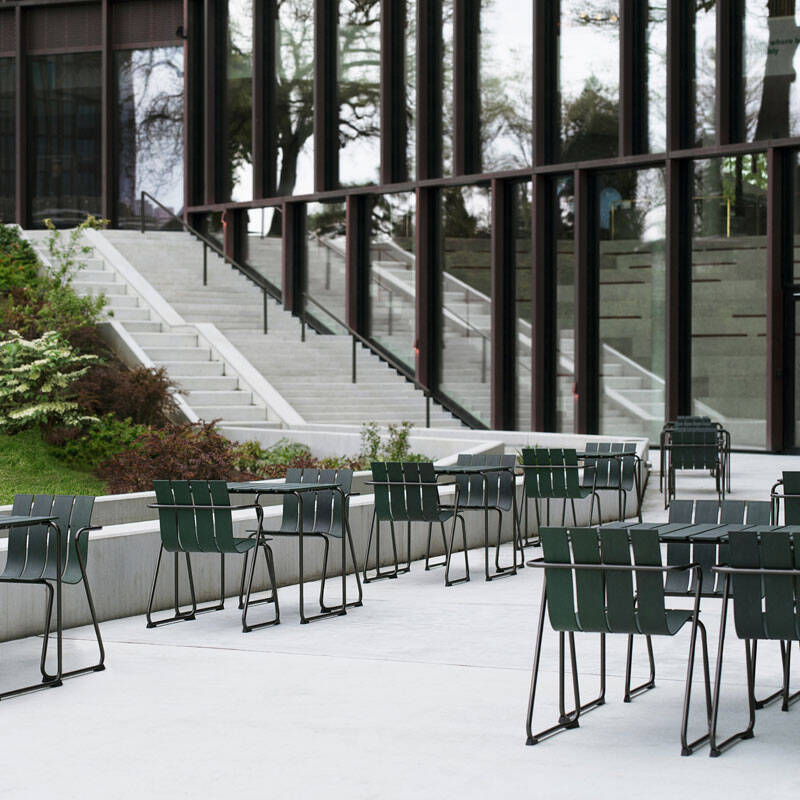 Table extérieur Table OCEAN OC2 4 personnes OC2 vert MATER