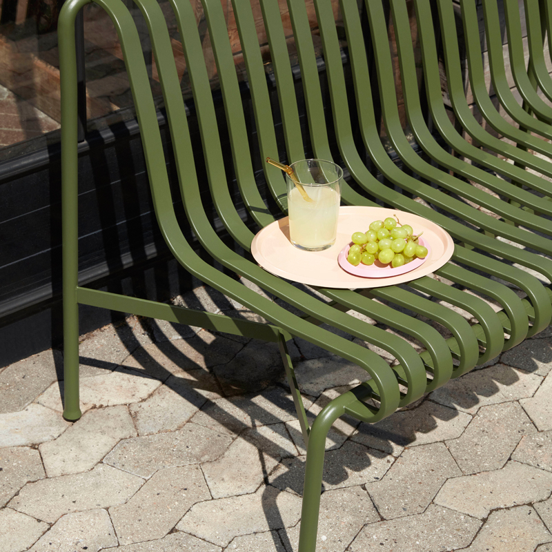 PALISSADE sans accoudoirs Vert olive