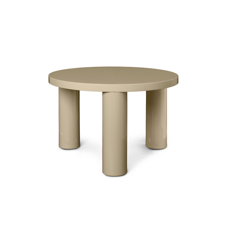 Table basse POST SMALL GLOSS Cachemire FERM LIVING