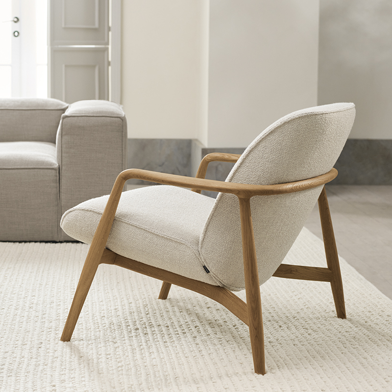 Fauteuil BOWIE Monza beige BOLIA