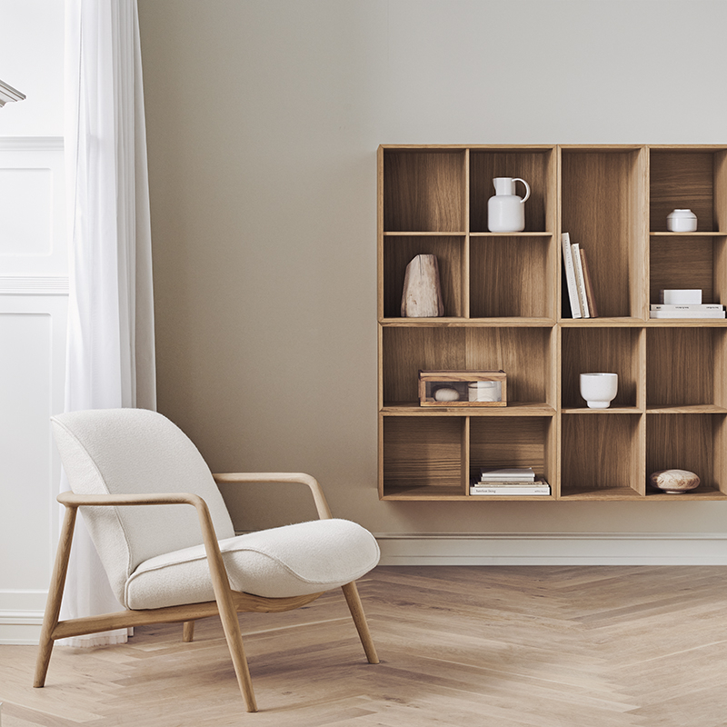 Fauteuil BOWIE Monza beige BOLIA
