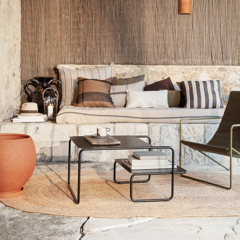 Table basse LEVEL Noir FERM LIVING