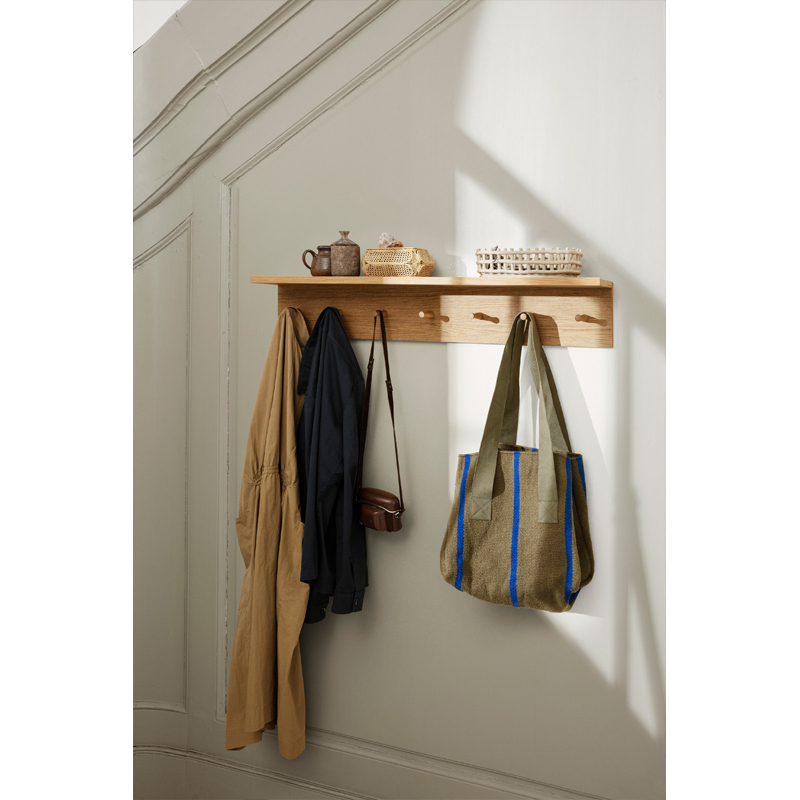 Porte-manteau Portemanteau PLACE Large Chêne FERM LIVING