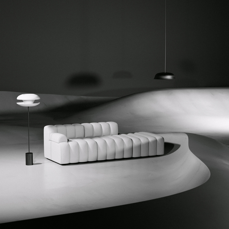 Canapé STUDIO 1 Barnum Bouclé 24 NORR11