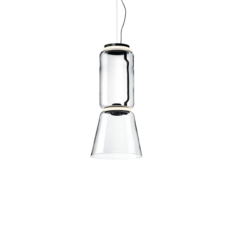 Suspension NOCTAMBULE LOW CONE Noir FLOS
