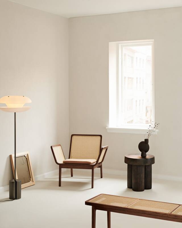 Table d'appoint guéridon GEAR Tall Terre NORR11