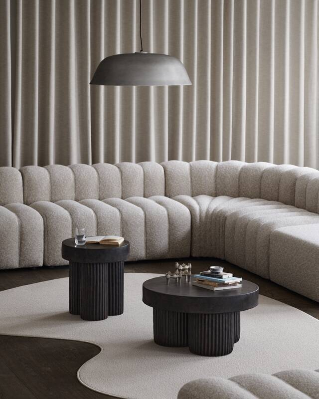 Table d'appoint guéridon GEAR Tall Terre NORR11