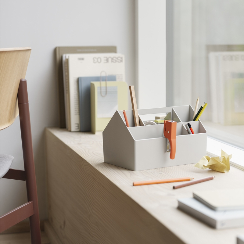 Petit rangement SKETCH TOOLBOX Gris MUUTO
