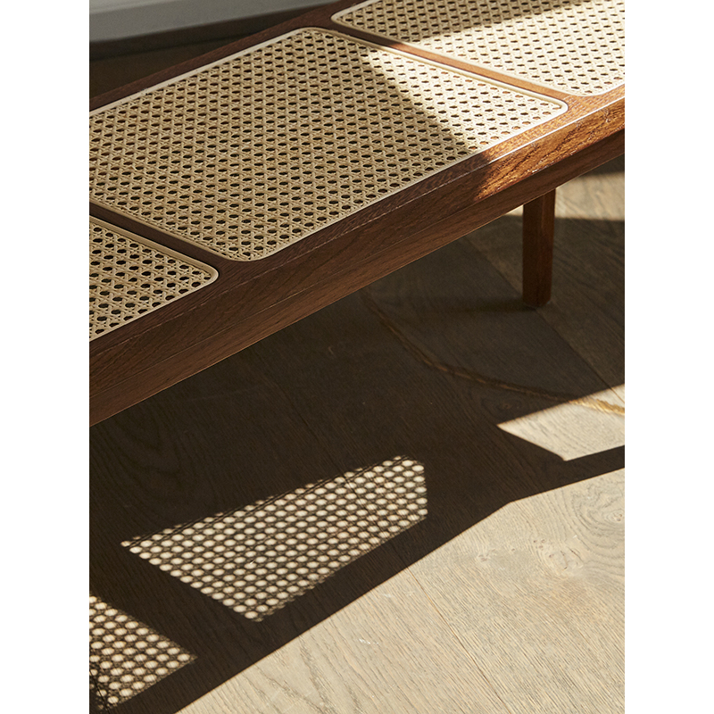Banc LE ROI Chêne fumé foncé NORR11