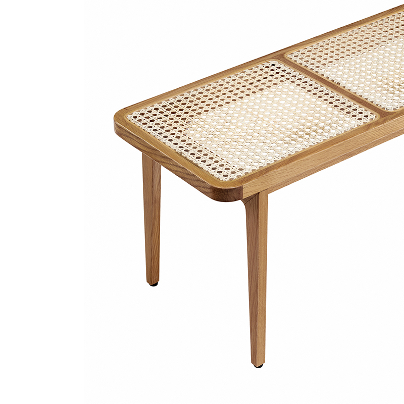 Banc LE ROI Chêne naturel NORR11