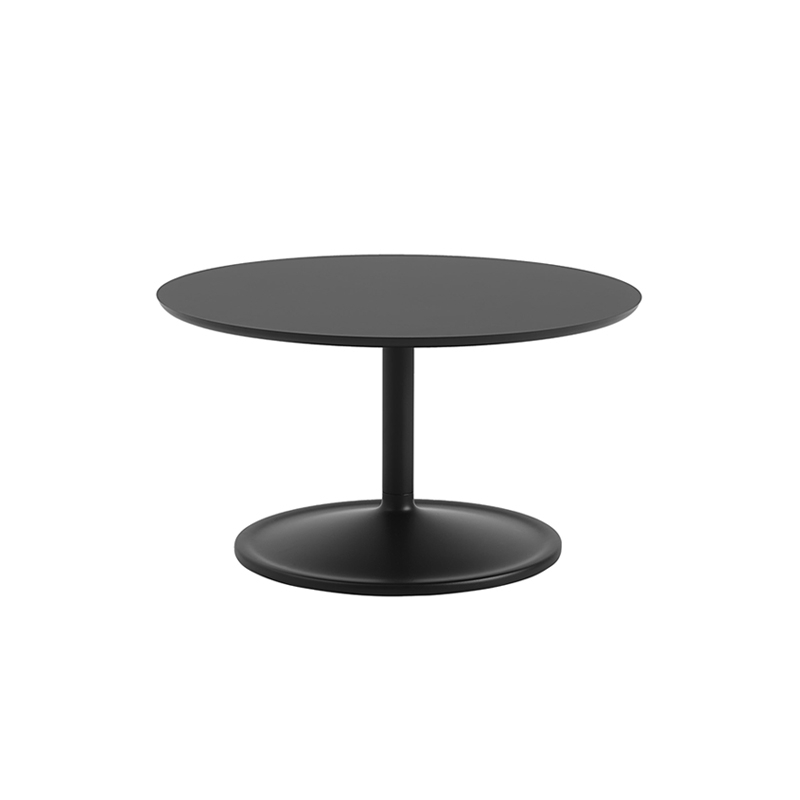 Table basse SOFT Ø 75 Noir MUUTO