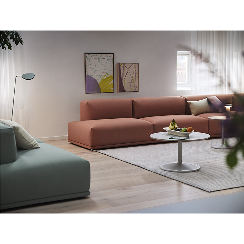 Table basse SOFT Ø 75 Gris MUUTO