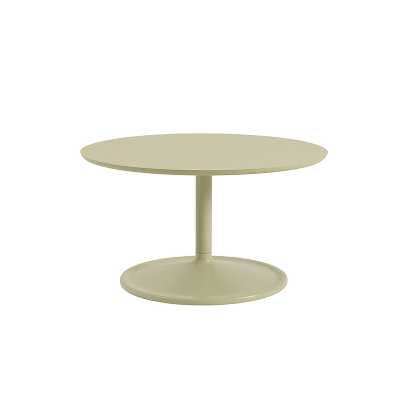 Table basse SOFT Ø 75 Vert beige MUUTO