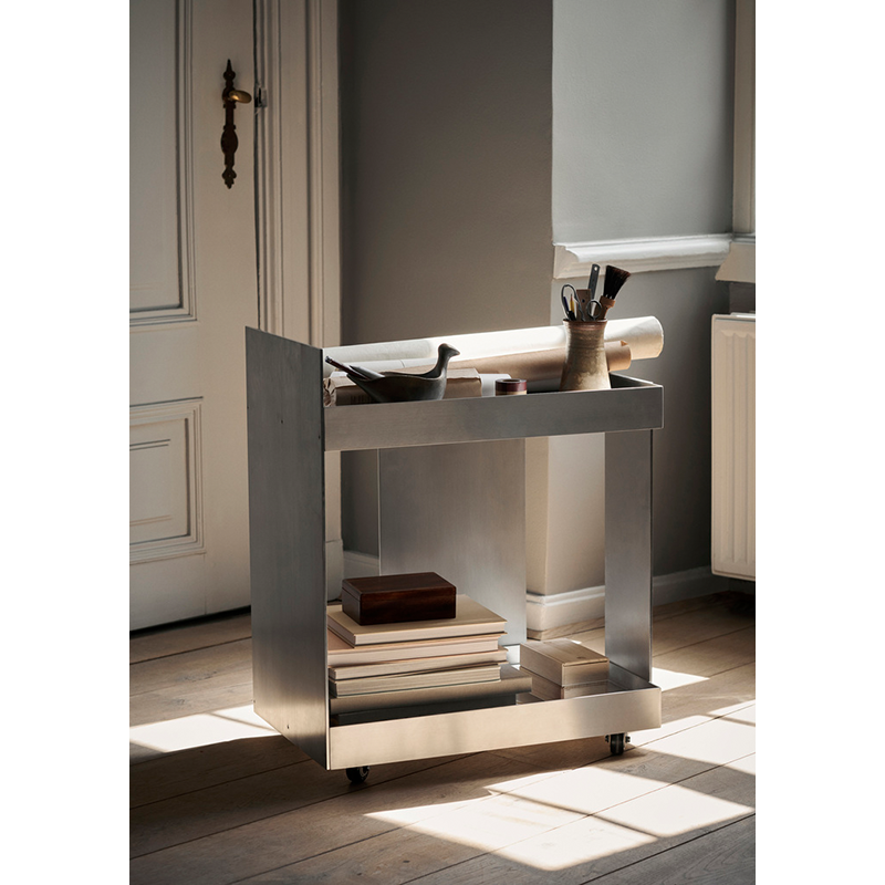 Desserte LAGER Aluminium FERM LIVING