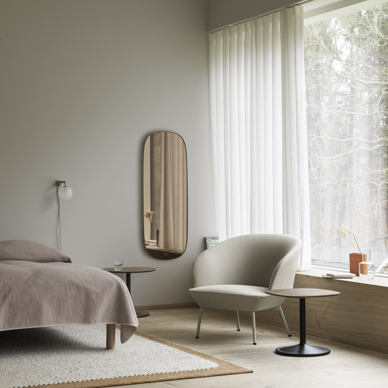 Fauteuil OSLO LOUNGE Vidar 146/ gris MUUTO