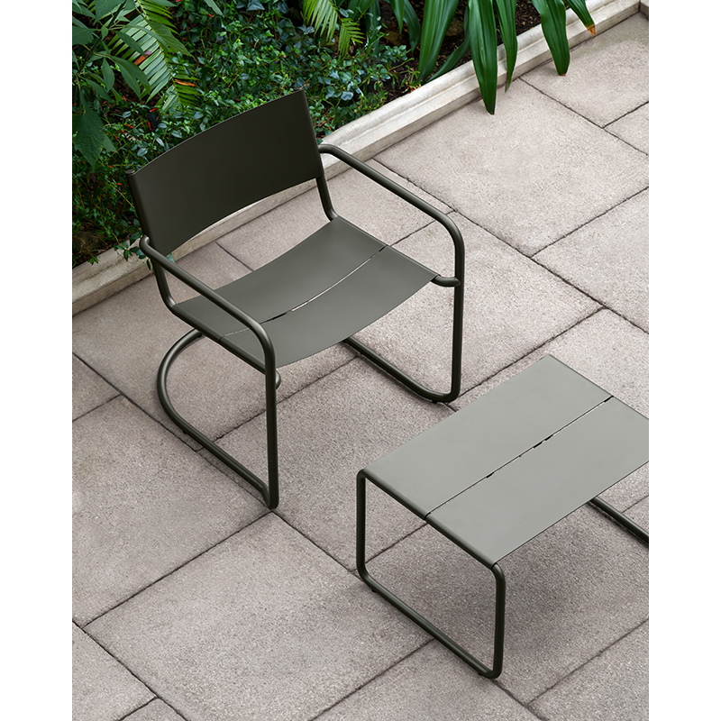 Fauteuil extérieur Fauteuil SINE Gris NINE