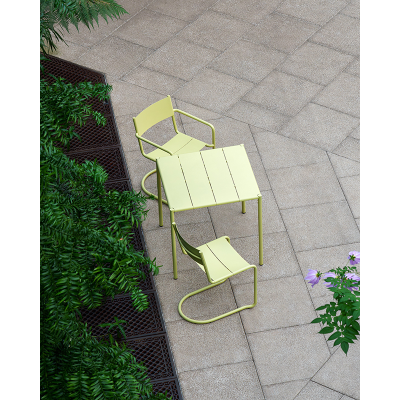 Fauteuil extérieur Fauteuil SINE Gris NINE