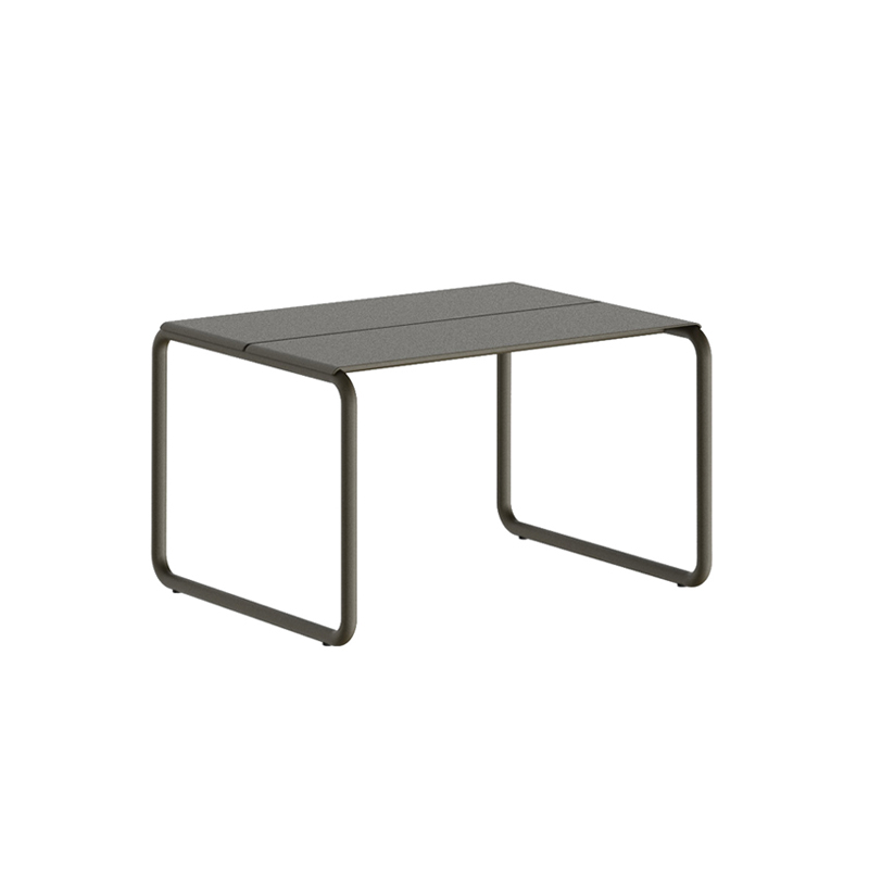 Pouf extérieur Repose-pieds SINE Vert foncé NINE