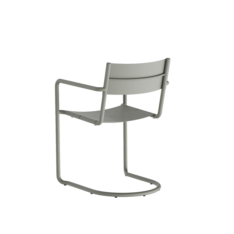 Chaise extérieur Petit fauteuil SINE Gris NINE