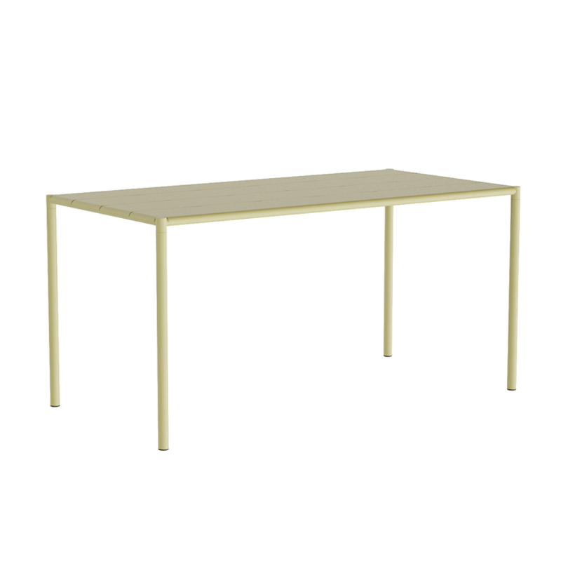 Table extérieur Table SINE 151x75,5 Jaune NINE