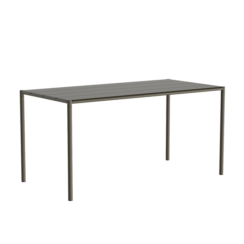 Table extérieur Table SINE 151x75,5 Vert foncé NINE