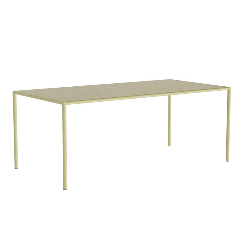 Table extérieur Table SINE 189x94,5 Jaune NINE