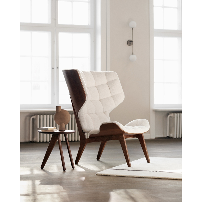 Fauteuil MAMMOTH Barnum Bouclé 03/ chêne naturel NORR11
