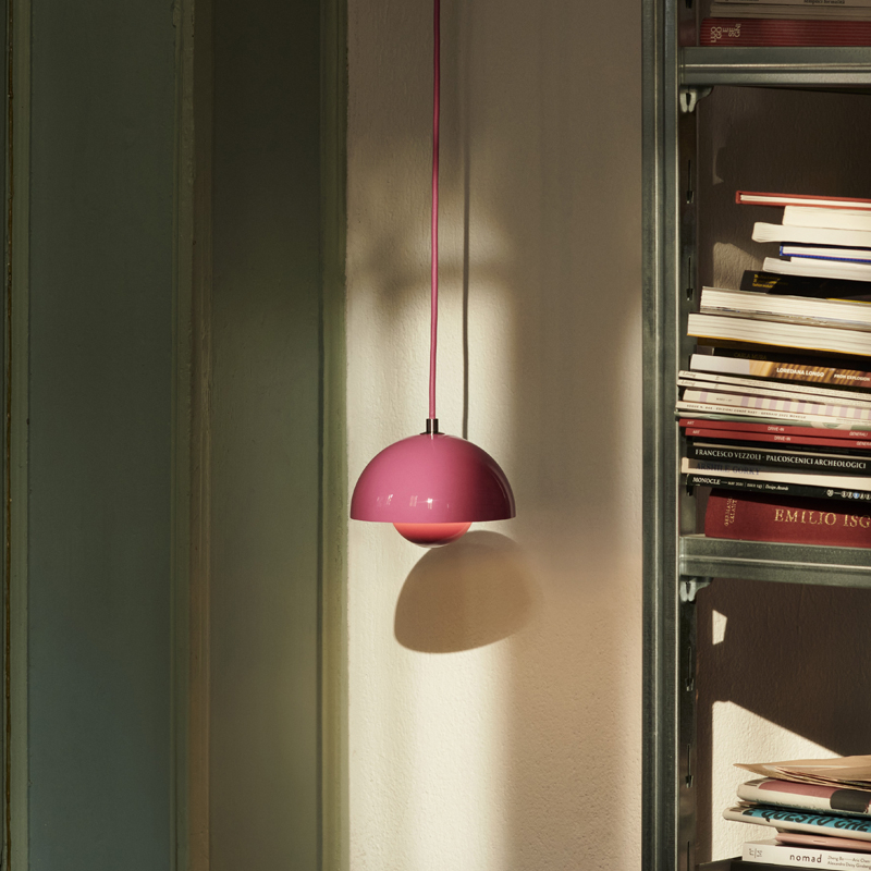 Suspension FLOWERPOT VP10 Rose acidulé AND TRADITION