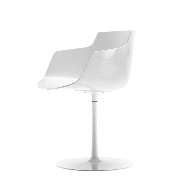 FLOW SLIM COLOR central leg White