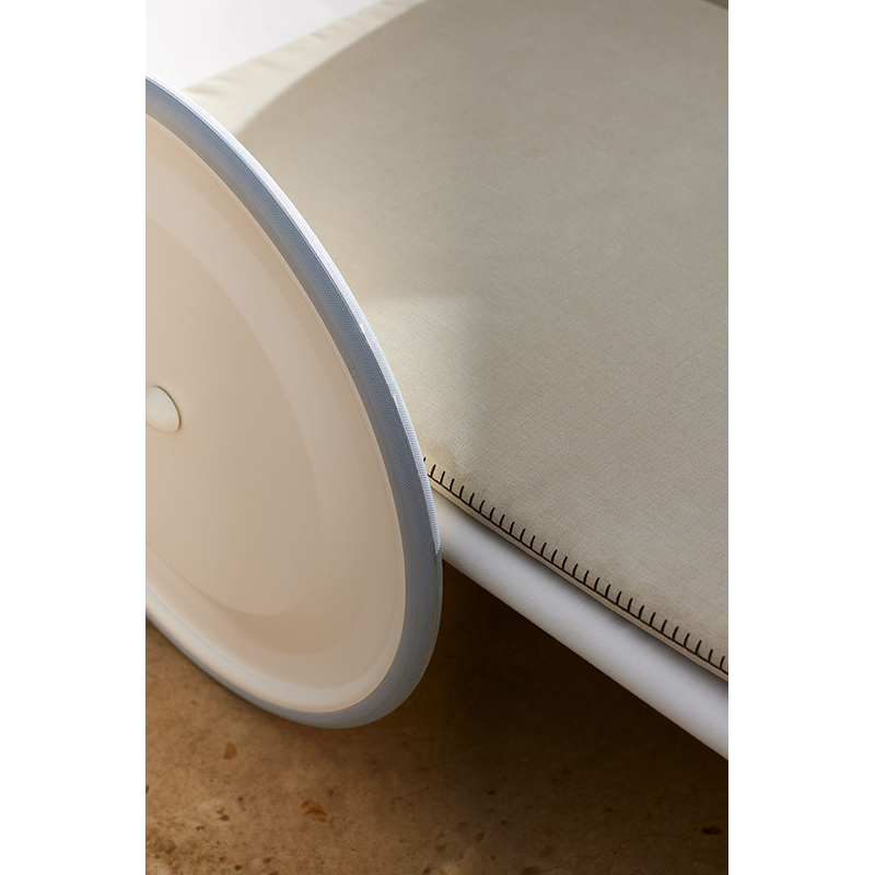 Bain de soleil, chaise longue et hamac Bain de soleil LOCUS SOLUS 1964 Beige RAL 1013 JACQUEMUS & EXTETA