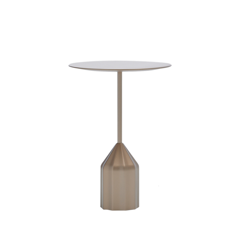 Table d'appoint guéridon BURIN MINI Bronze VICCARBE