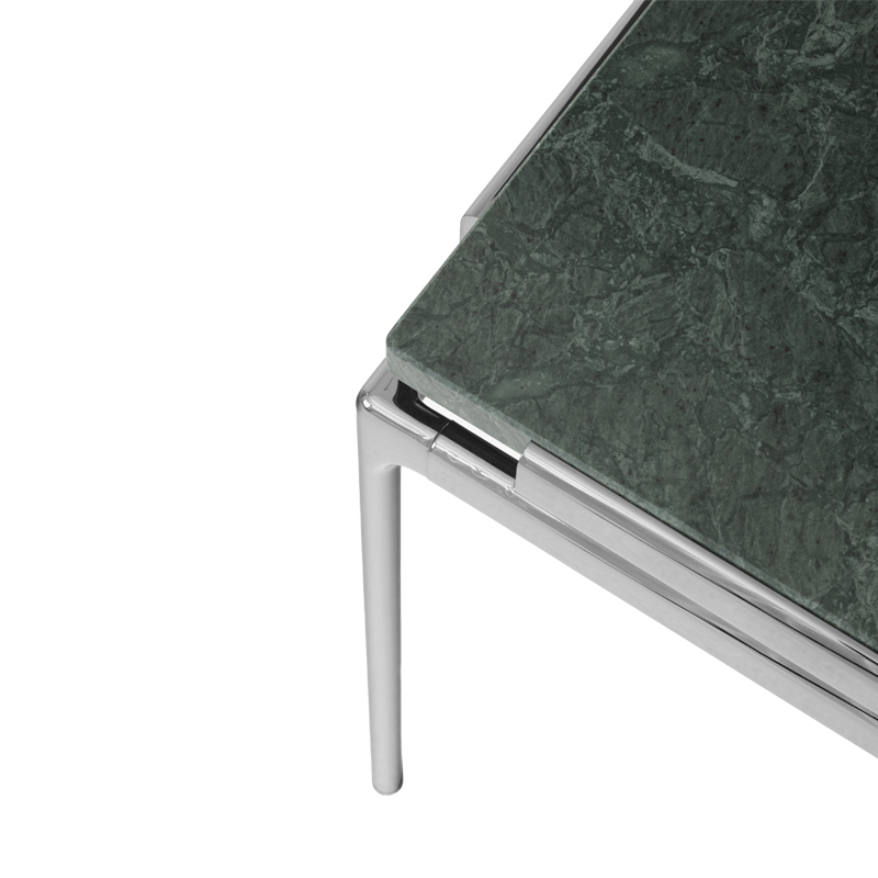 Table basse SETT LN13 Marbre Guatemala vert AND TRADITION
