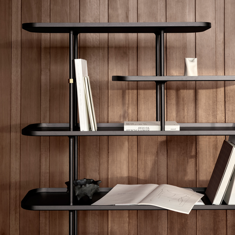 Etagère SLICE Tall Noir WENDELBO