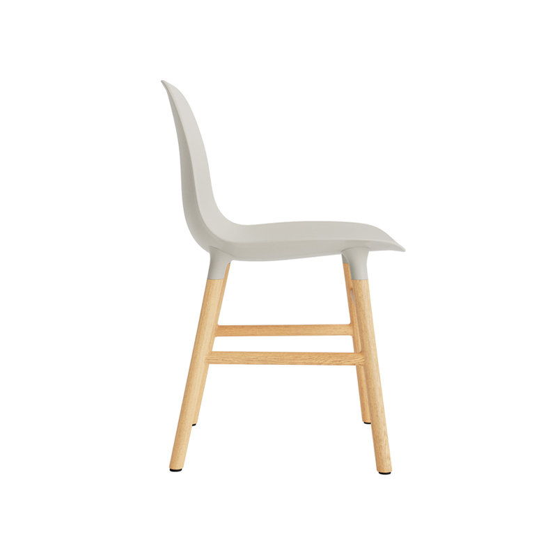 Chaise FORM CHAIR Gris clair Normann Copenhagen