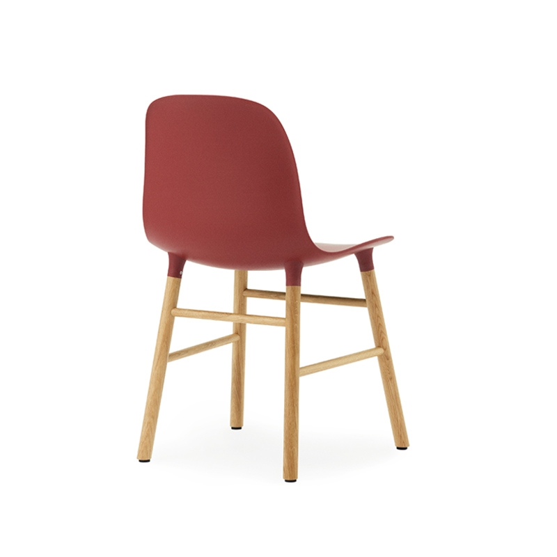 Chaise FORM CHAIR Rouge Normann Copenhagen