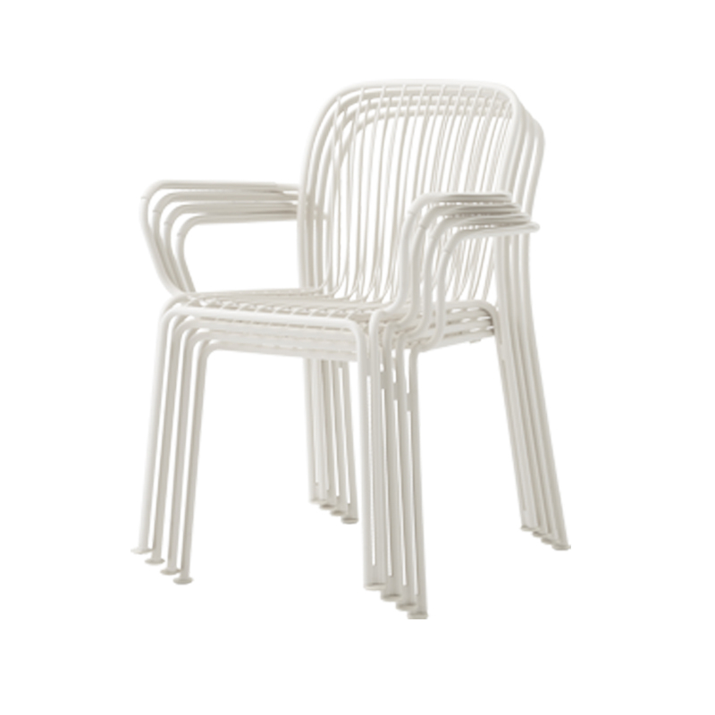 Chaise extérieur Petit fauteuil THORVALD SC95 Vert bronze AND TRADITION