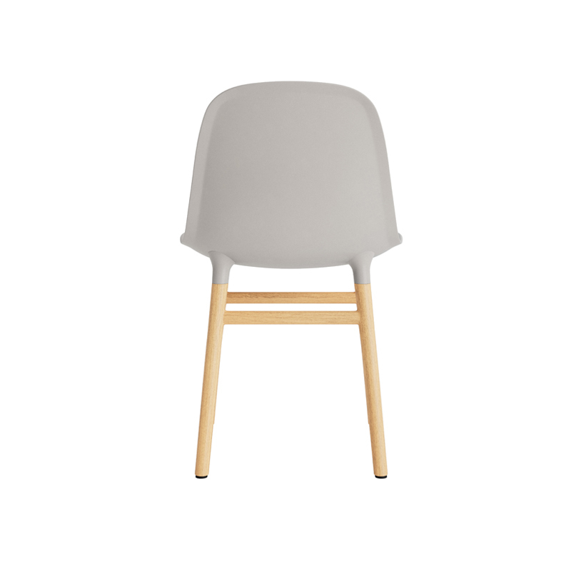Chaise FORM CHAIR Gris chaud Normann Copenhagen