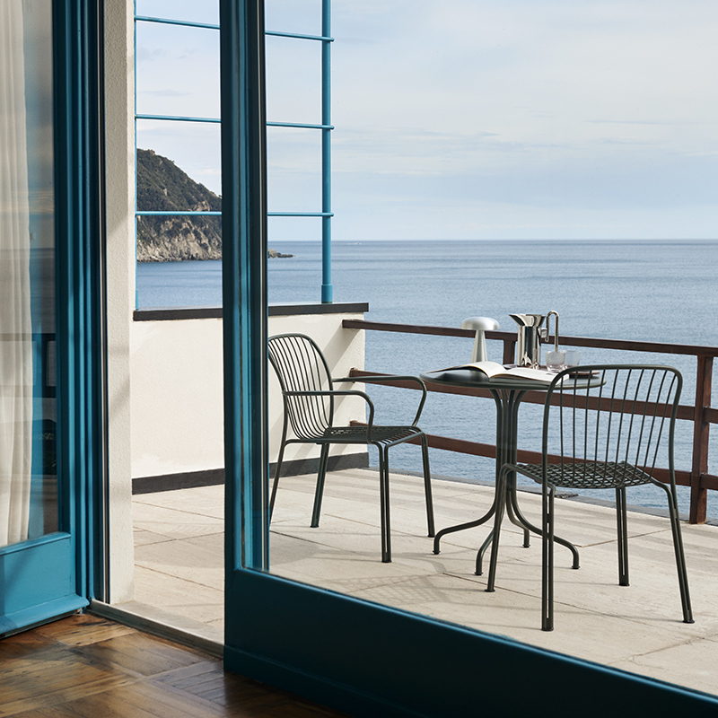 Table extérieur Table THORVALD SC96 Noir AND TRADITION