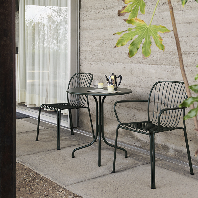 Table extérieur Table THORVALD SC96 Noir AND TRADITION