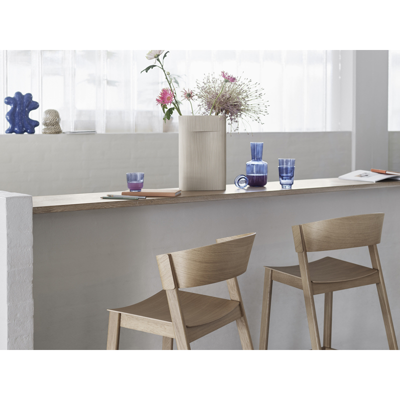 Tabouret haut COVER STOOL Noir MUUTO