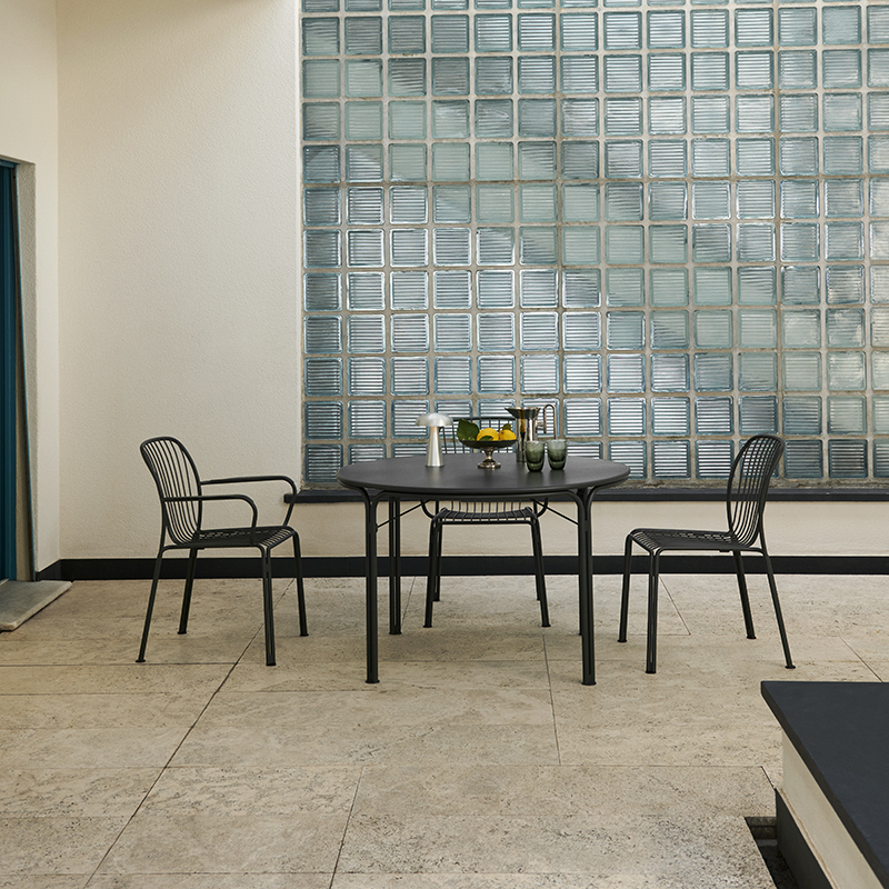 Table extérieur Table THORVALD SC98 Noir AND TRADITION