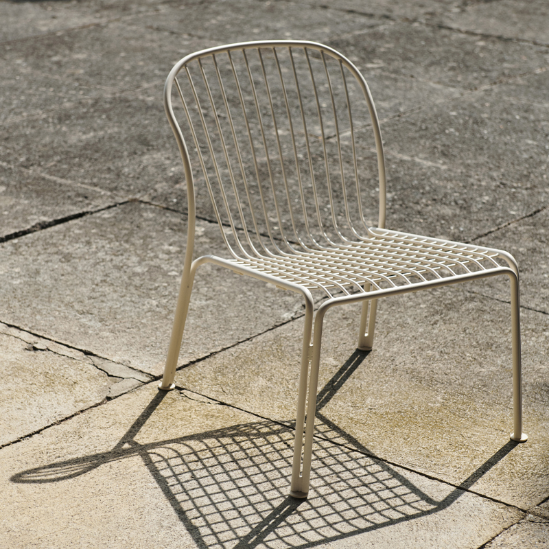 Fauteuil extérieur Fauteuil THORVALD SC100 Ivoire AND TRADITION