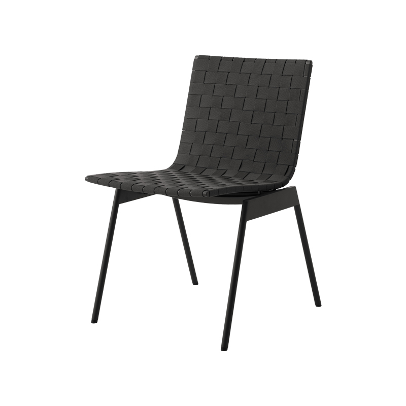 Chaise extérieur Chaise VILLE AV33 Noir AND TRADITION