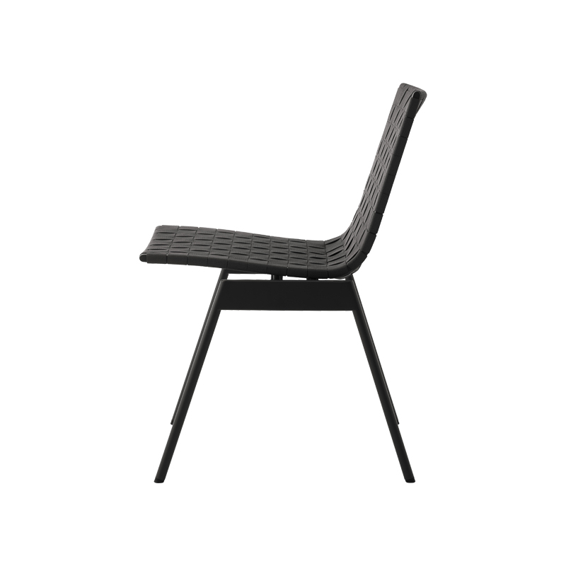 Chaise extérieur Chaise VILLE AV33 Noir AND TRADITION