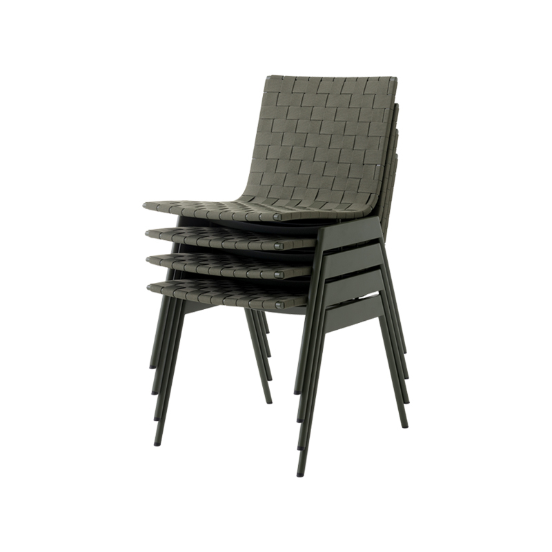 Chaise extérieur Chaise VILLE AV33 Vert bronze AND TRADITION