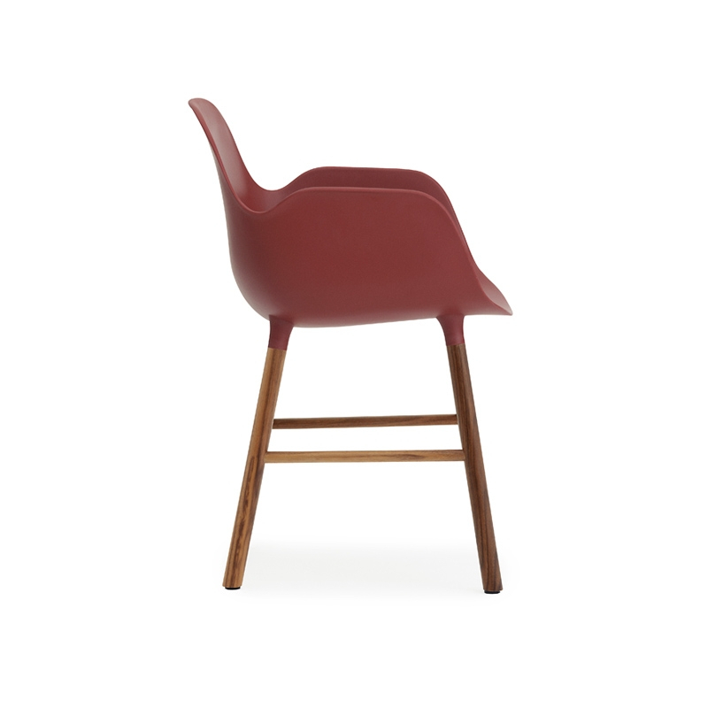 Chaise FORM ARMCHAIR Rouge Normann Copenhagen