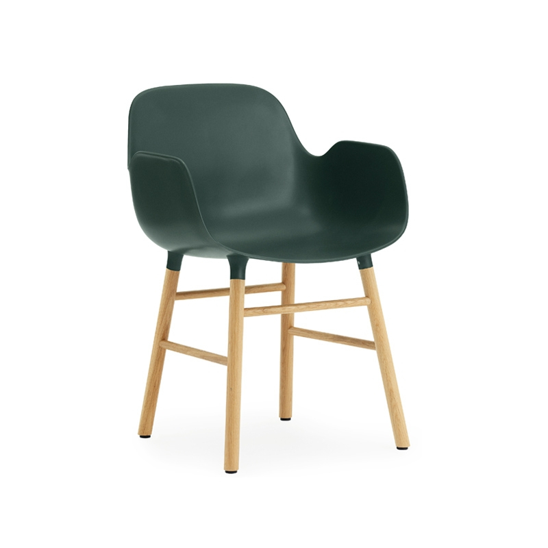 Chaise FORM ARMCHAIR Vert Normann Copenhagen
