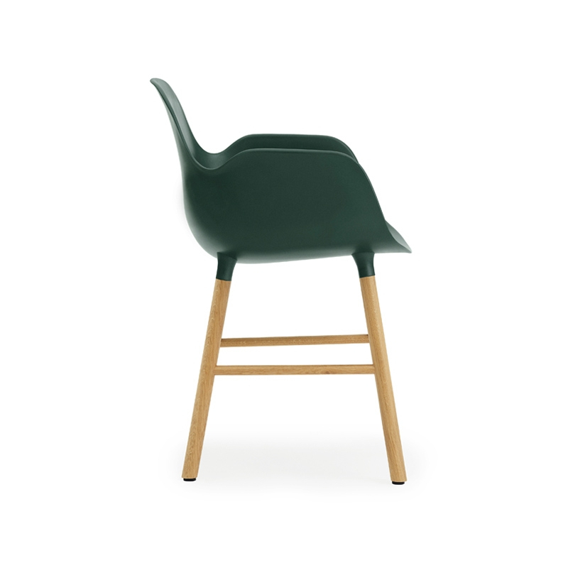 Chaise FORM ARMCHAIR Vert Normann Copenhagen