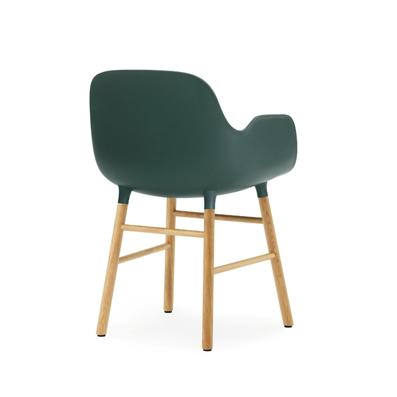Chaise FORM ARMCHAIR Vert Normann Copenhagen