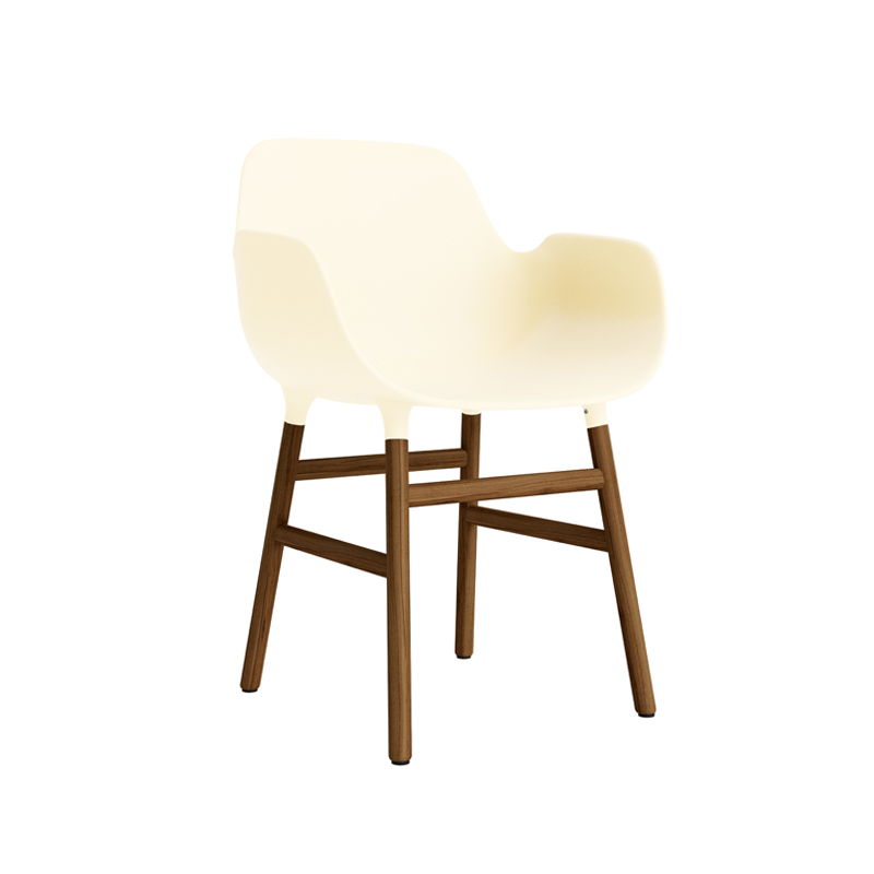 Chaise FORM ARMCHAIR Crème Normann Copenhagen